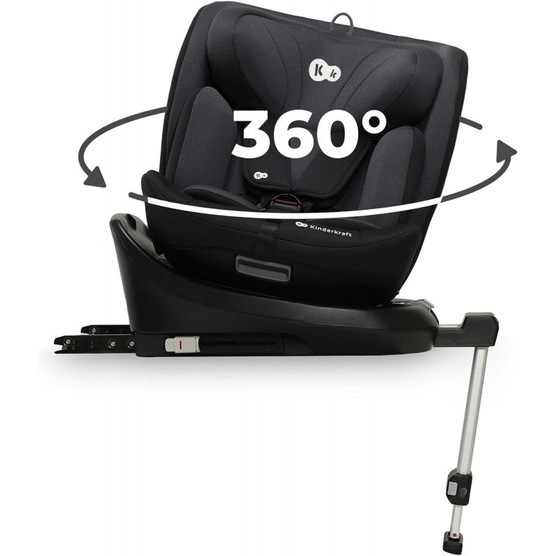 Seggiolino auto I-360 i-Size black 40-150 cm
