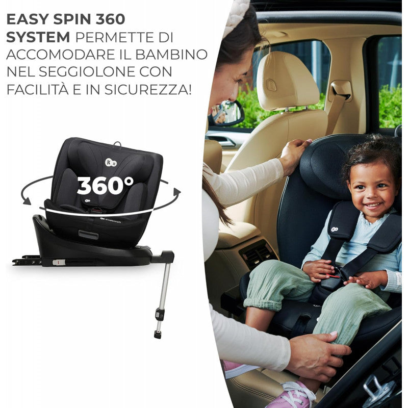 Seggiolino auto I-360 i-Size grey 40-150 cm - 5