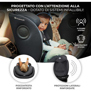 Seggiolino auto I-360 i-Size grey 40-150 cm - 6