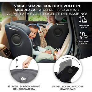 Seggiolino auto I-360 i-Size grey 40-150 cm - 7