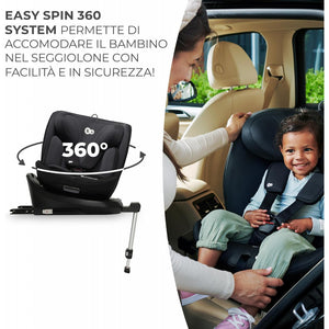 Seggiolino auto I-360 i-Size black 40-150 cm - 3