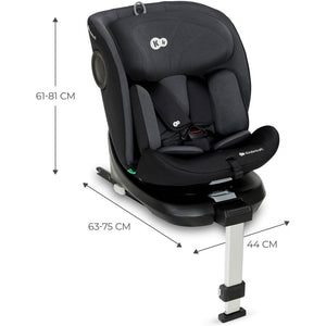 Seggiolino auto I-360 i-Size black 40-150 cm - 7