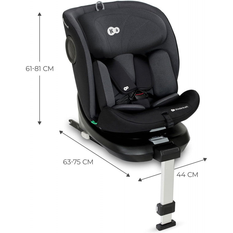 Seggiolino auto I-360 i-Size black 40-150 cm - 7