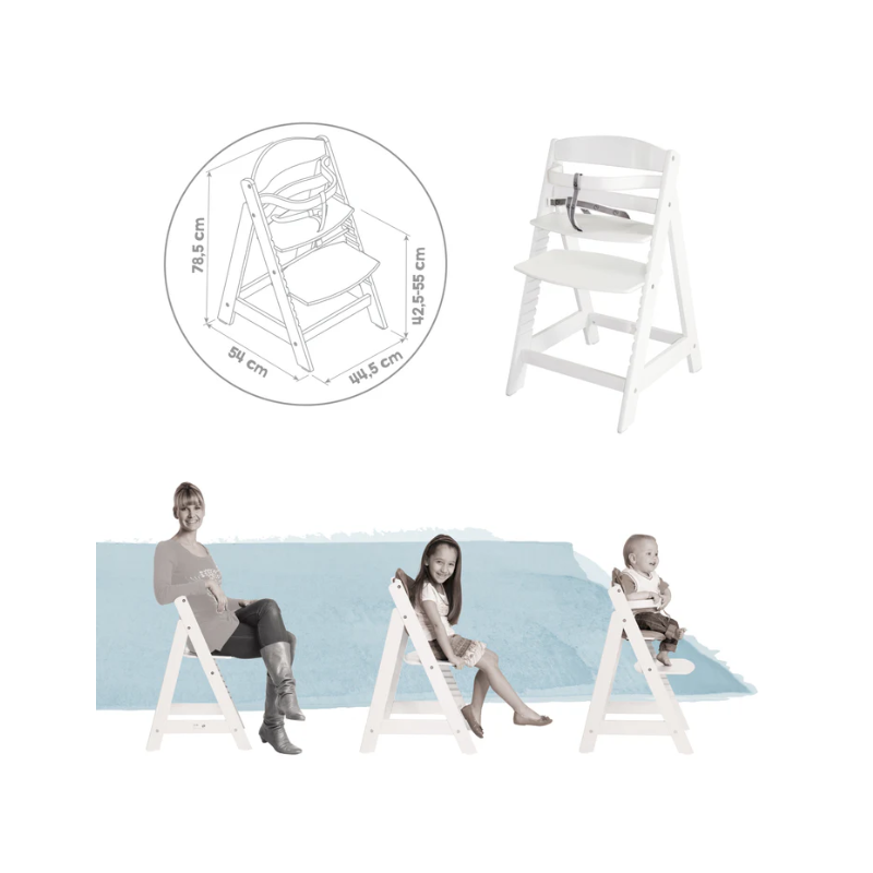 Seggiolone Sit Up III Bianco