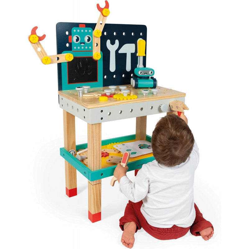 Grande Banco da Lavoro Robot Brico Kids - 10