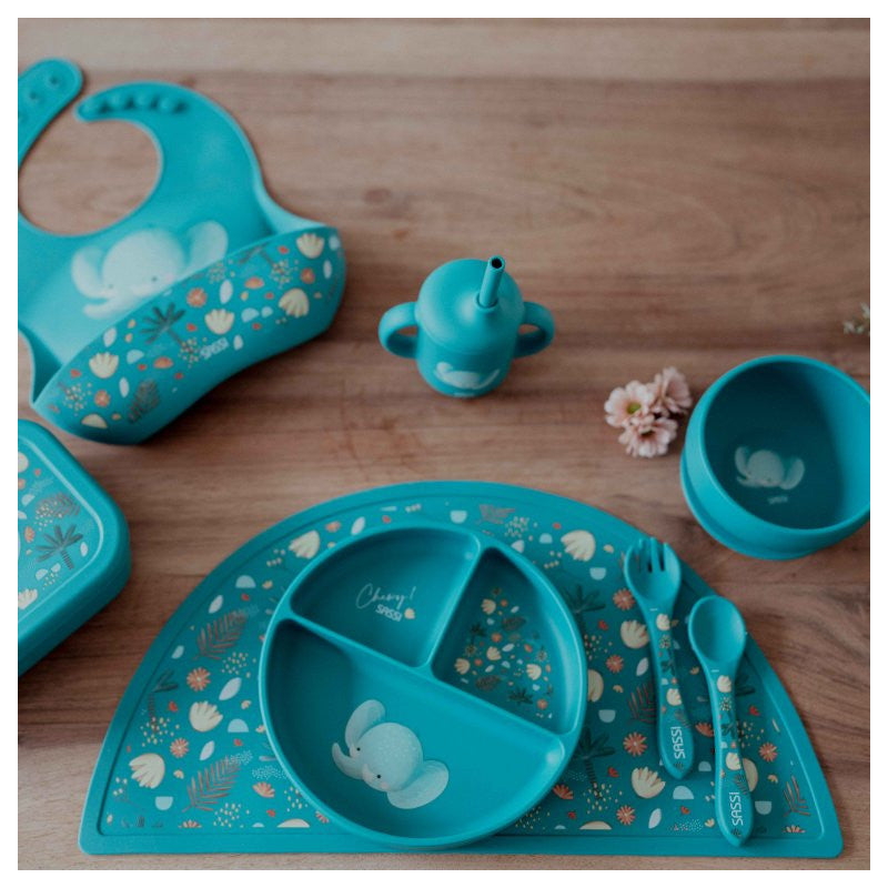Piatto con ventosa In Silicone  Elefante Chewy - 3