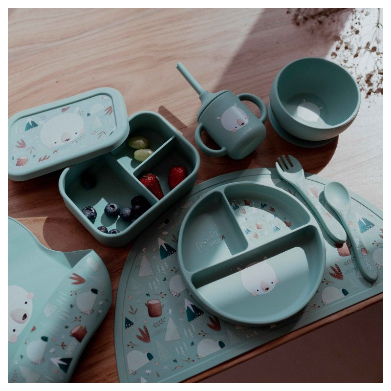 Piatto con ventosa In Silicone Orso Munchy - 6