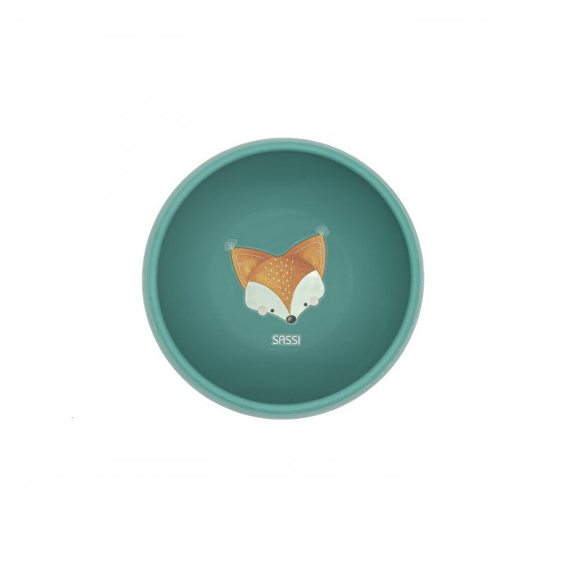 Ciotola con ventosa In Silicone Volpe Crunchy