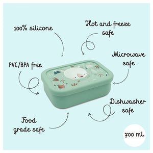 Porta merenda In Silicone Orso Munchy - 4