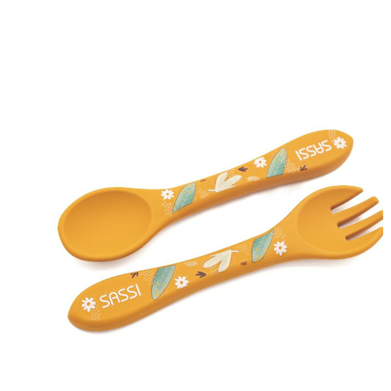 Posate in silicone Leone Chompy - 3
