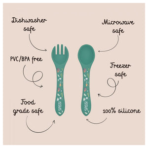 Posate in silicone Volpe Crunchy - 3