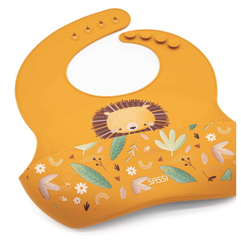 Bavaglino Con Tasca in Silicone Leone Chompy - 2