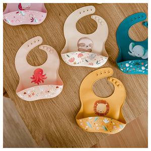 Bavaglino Con Tasca in Silicone Leone Chompy - 4