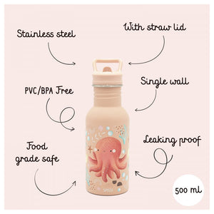 Borraccia in acciaio inox da 500 ml Polpo Slurpy - 5
