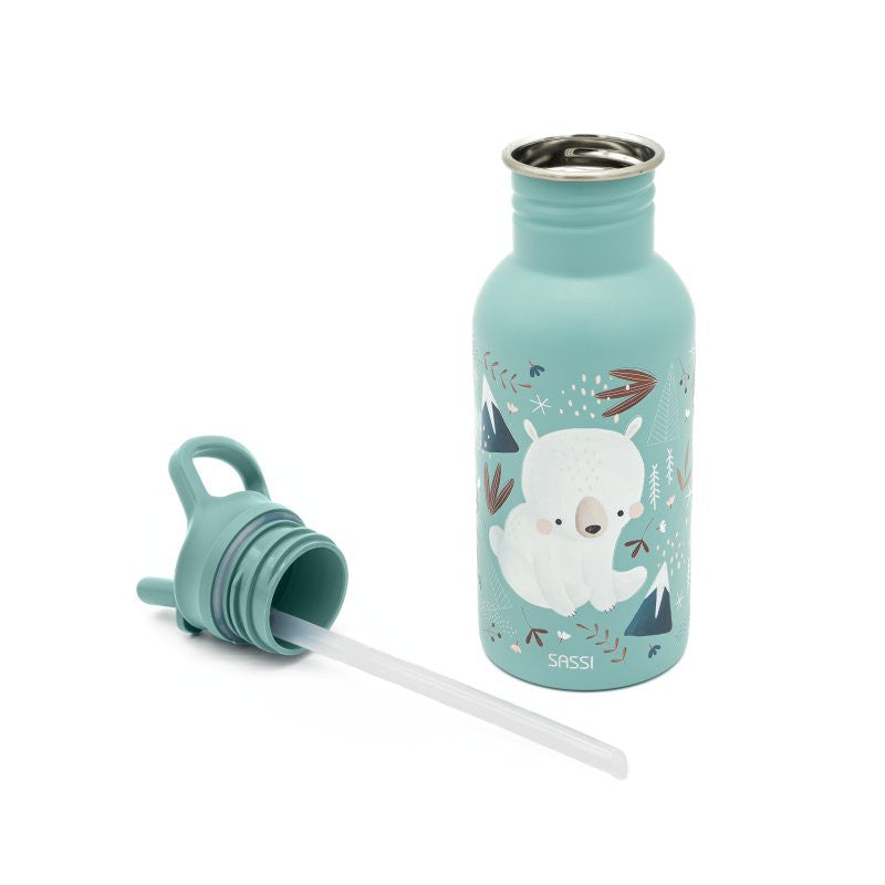 Borraccia in acciaio inox da 500 ml Orso Munchy - 3