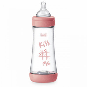 Biberon Chicco Perfect 5 - 300 ml - Rosa Kiss Me