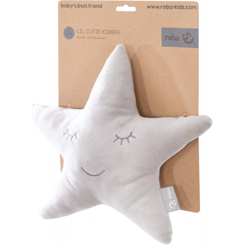 Cuscino Decorativo per la Cameretta Stella Grigio - 6