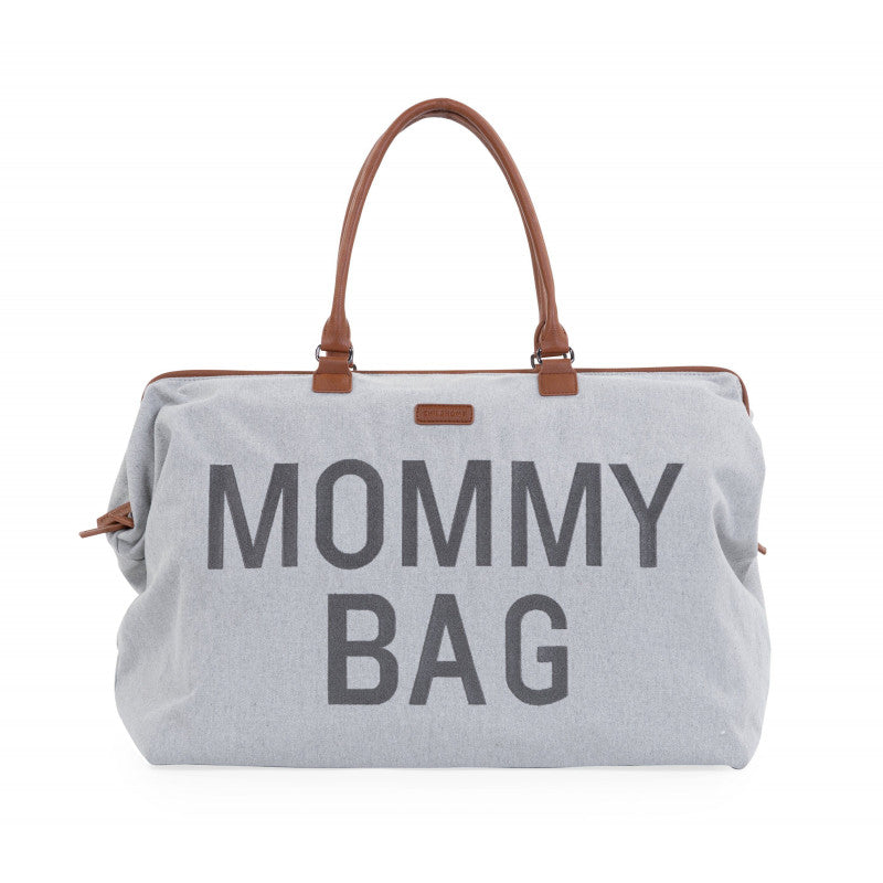 Borsa Mommy Bag Tela - Grey