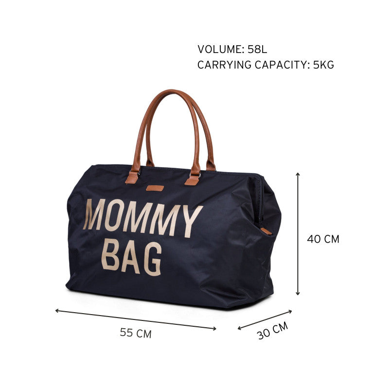 Borsa Mommy Bag - Nera/Oro - 8