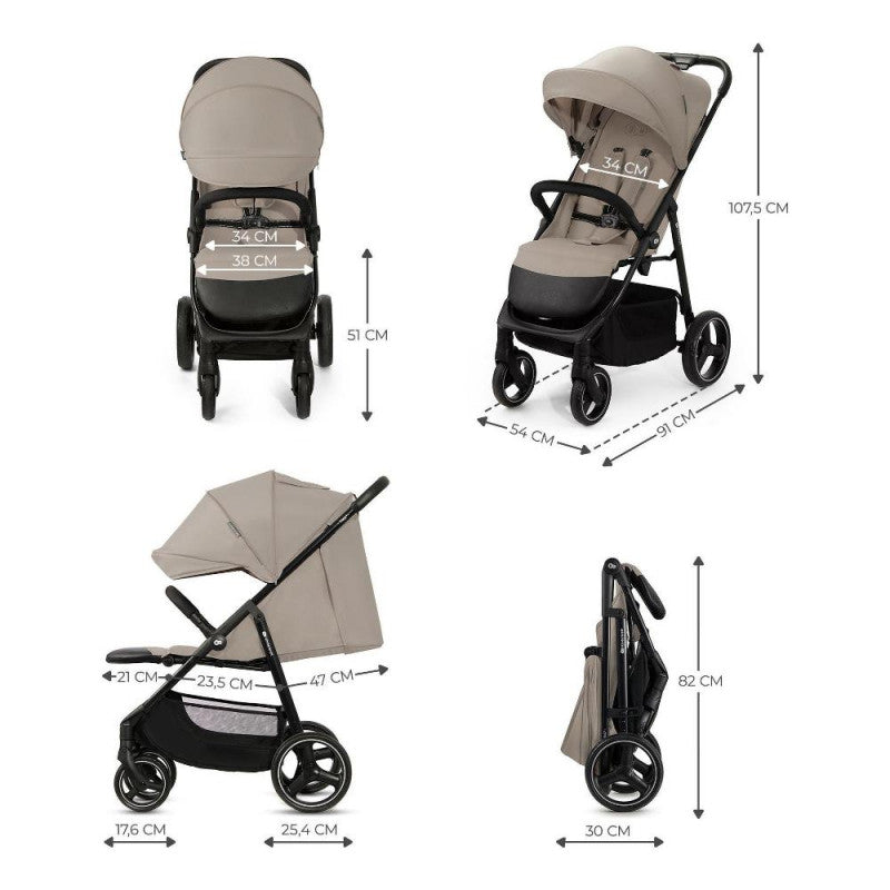 Passeggino Kinderkraft Trig Beige - 2