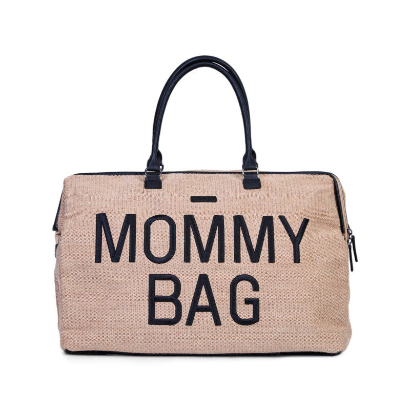 Borsa Mommy Bag - Raffia