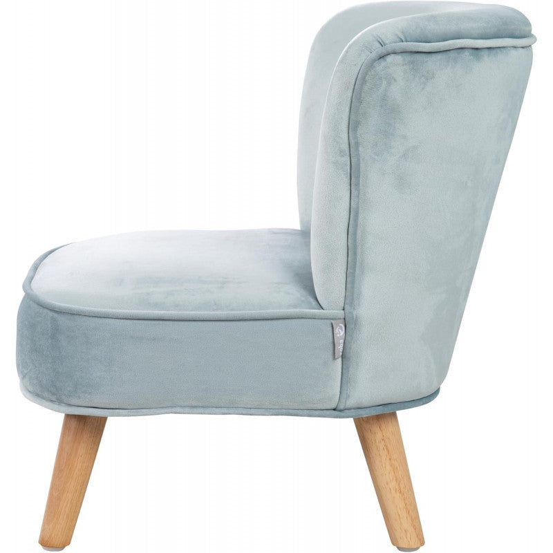 Poltroncina per bambini Lil Sofa Azzurra - 3