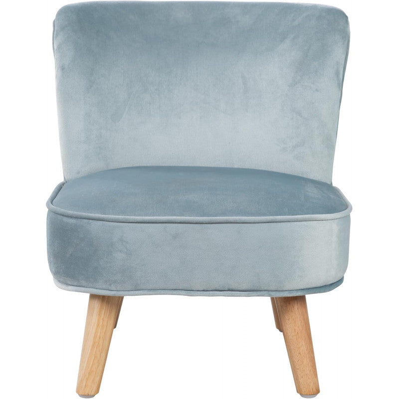 Poltroncina per bambini Lil Sofa Azzurra