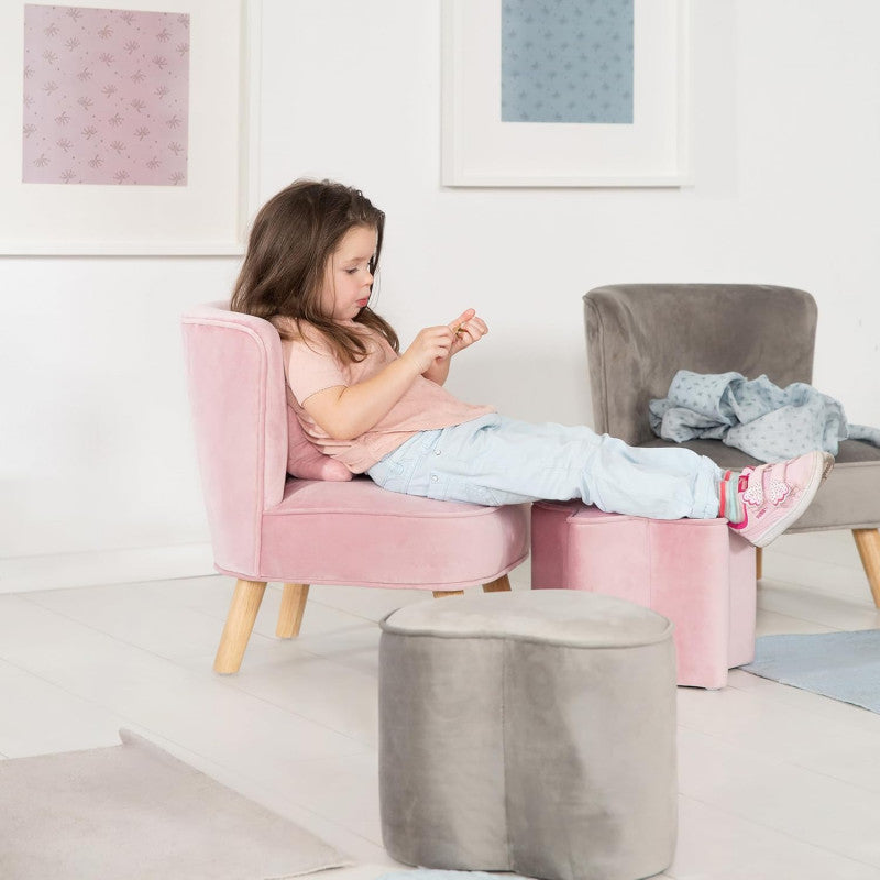 Poltroncina per bambini Lil Sofa Grigio - 7
