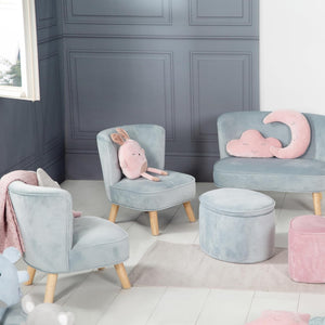Poltroncina per bambini Lil Sofa Grigio - 5