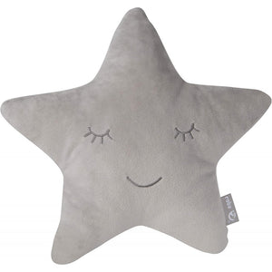 Morbido Cuscino A forma di Stella Grigio