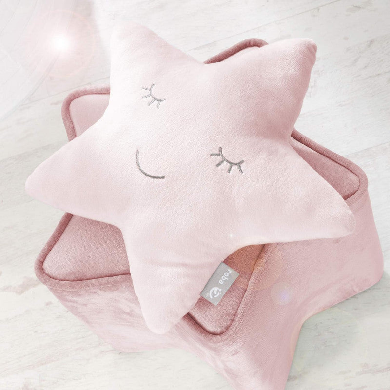 Morbido Cuscino A forma di Stella Rosa - 2
