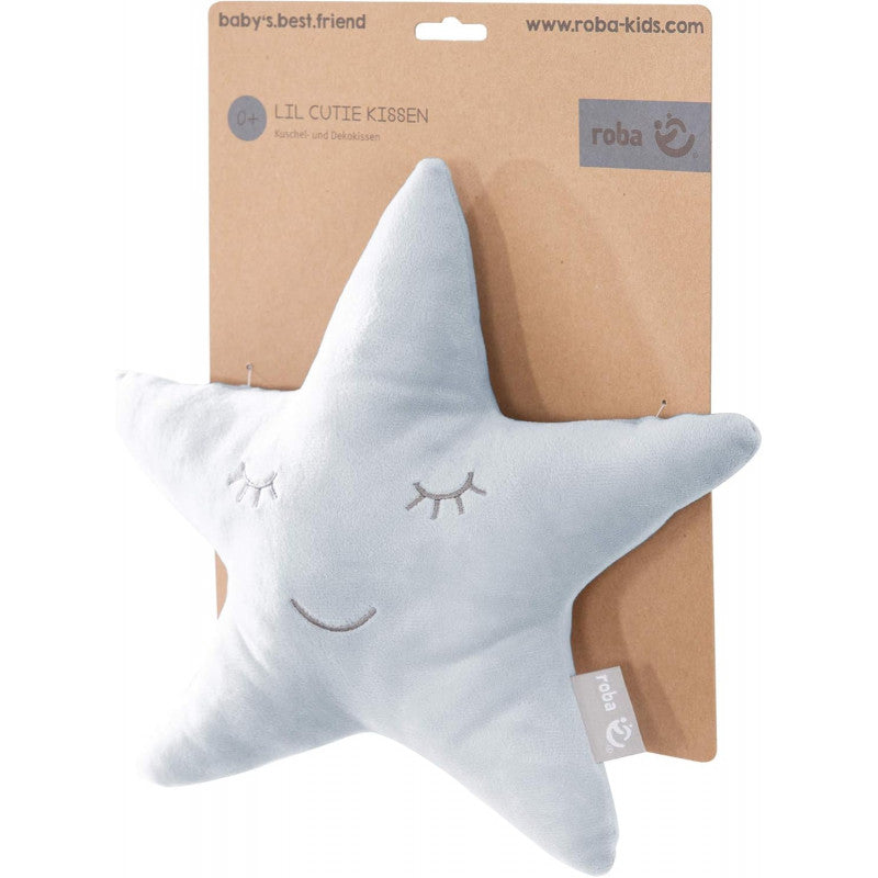 Morbido Cuscino A forma di Stella Azzurro - 4