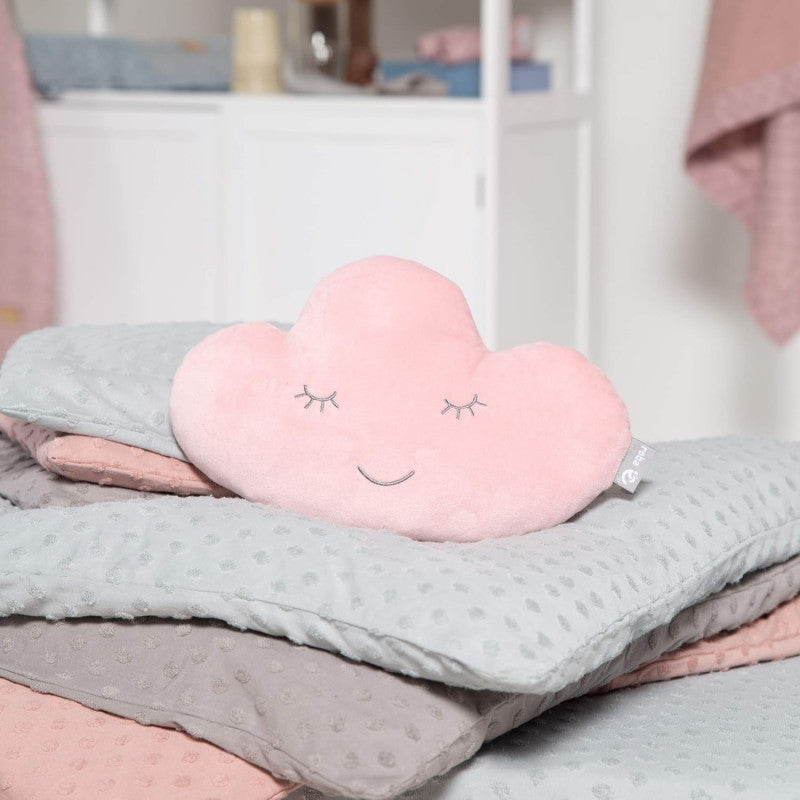 Morbido Cuscino A forma di Nuvola Rosa - 4