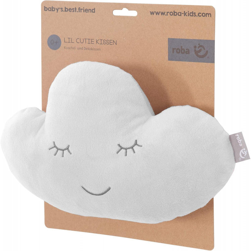 Morbido Cuscino A forma di Nuvola Grigio - 3