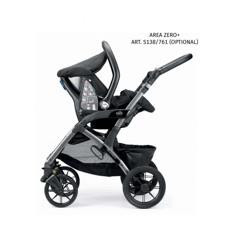 Dinamico Smart Cam - Passeggino Duo - Antracite - 10
