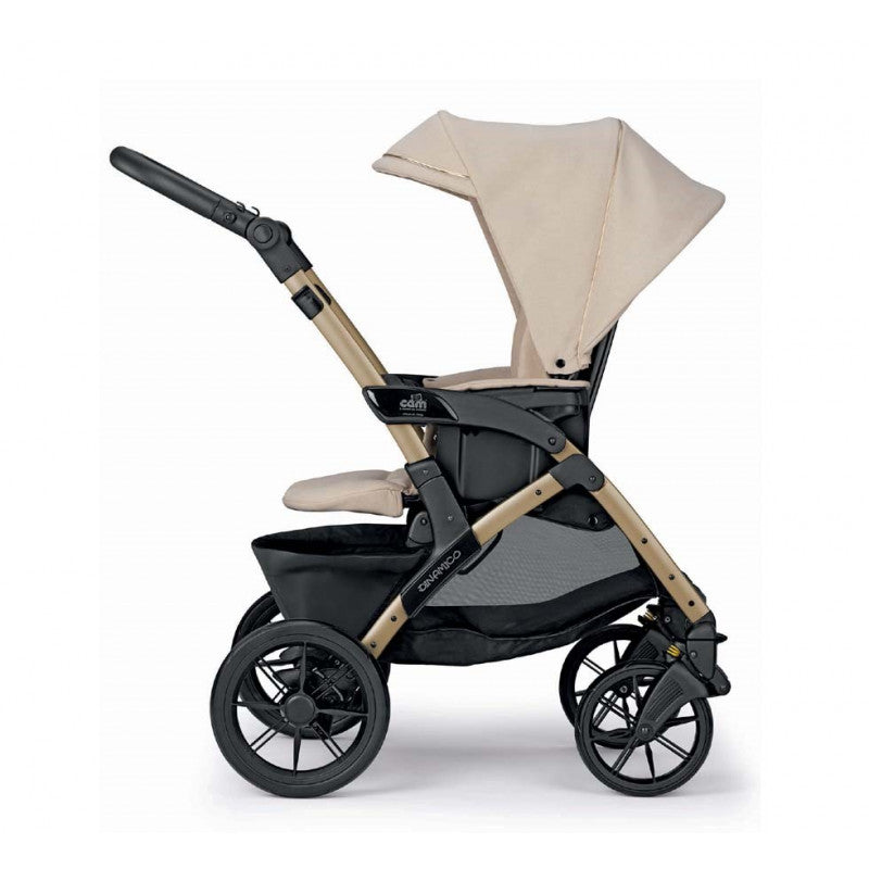 Dinamico Smart Cam - Passeggino Duo - Beige Natura - 3