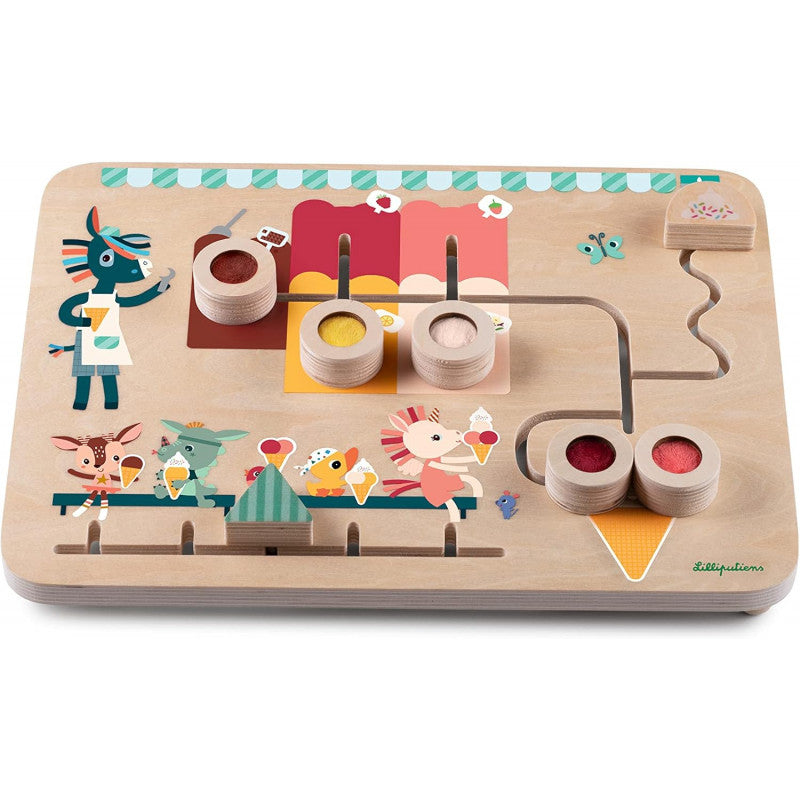 Pannello di Scoperta - Puzzle in Legno educativo - 2