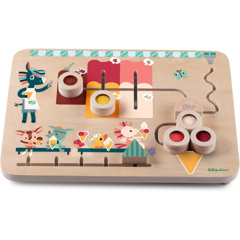 Pannello di Scoperta - Puzzle in Legno educativo - 5