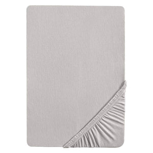Lenzuolo con Angoli in Cotone per Culla - Grigio - 2
