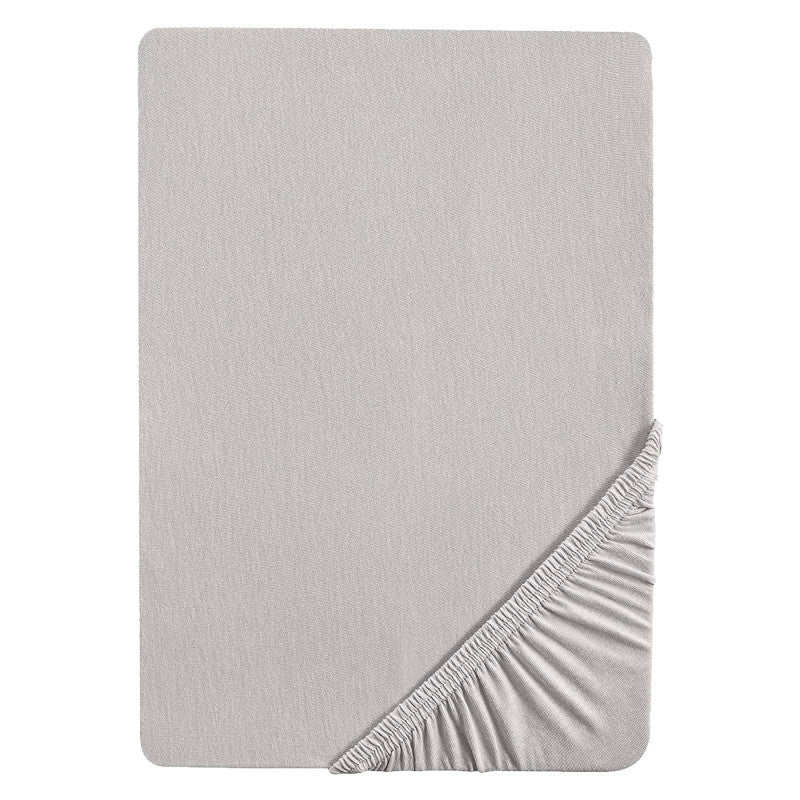Lenzuolo con Angoli in Cotone per Culla - Grigio - 2