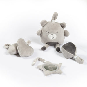 Tappeto da Gioco roba Style con Arco Giochi e 5 Elementi - Grigio - 5