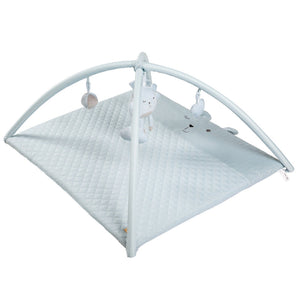 Tappeto da Gioco roba Style con Arco Giochi e 5 Elementi - Azzurro