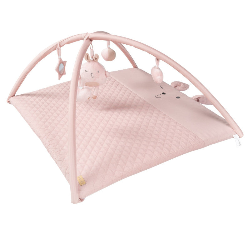 Tappeto da Gioco roba Style con Arco Giochi e 5 Elementi - Rosa