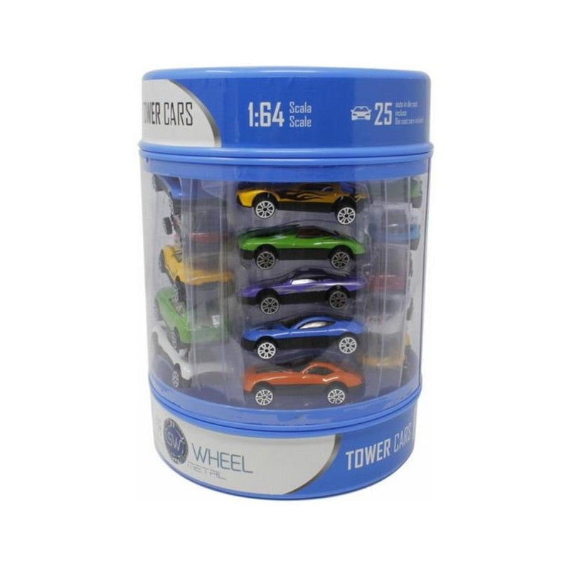 SILVER WHEEL TOWER CARS - 2