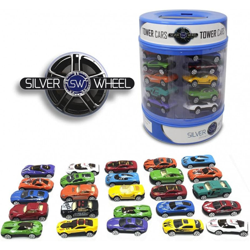SILVER WHEEL TOWER CARS