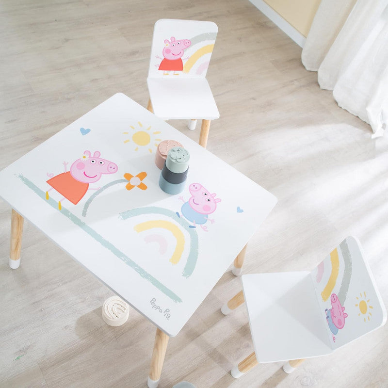 Roba Tavolo e Sedie Peppa Pig - 5