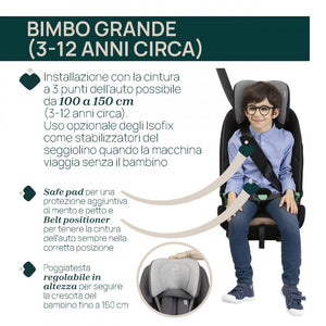 Chicco SEAT&GO I-Size 76-150 cm Posh black - 3