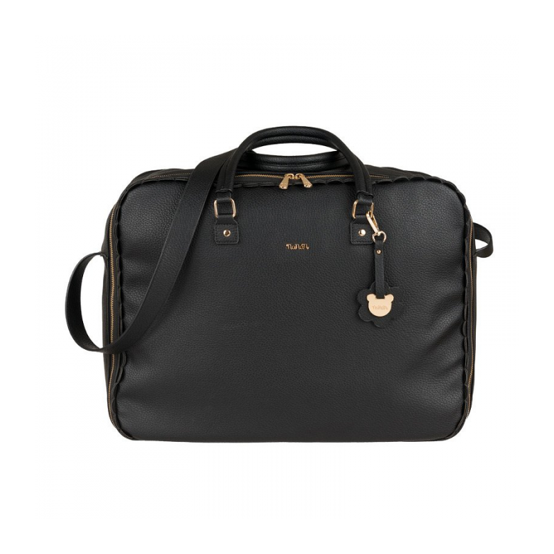Nanan Borsa Clinica Mamma Ecopelle Nera
