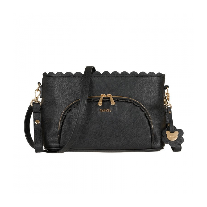 Borsa Nanan Da Passeggio Ecopelle Nera - 3