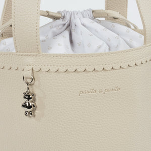 Borsa Bucket Icon Cream - 4